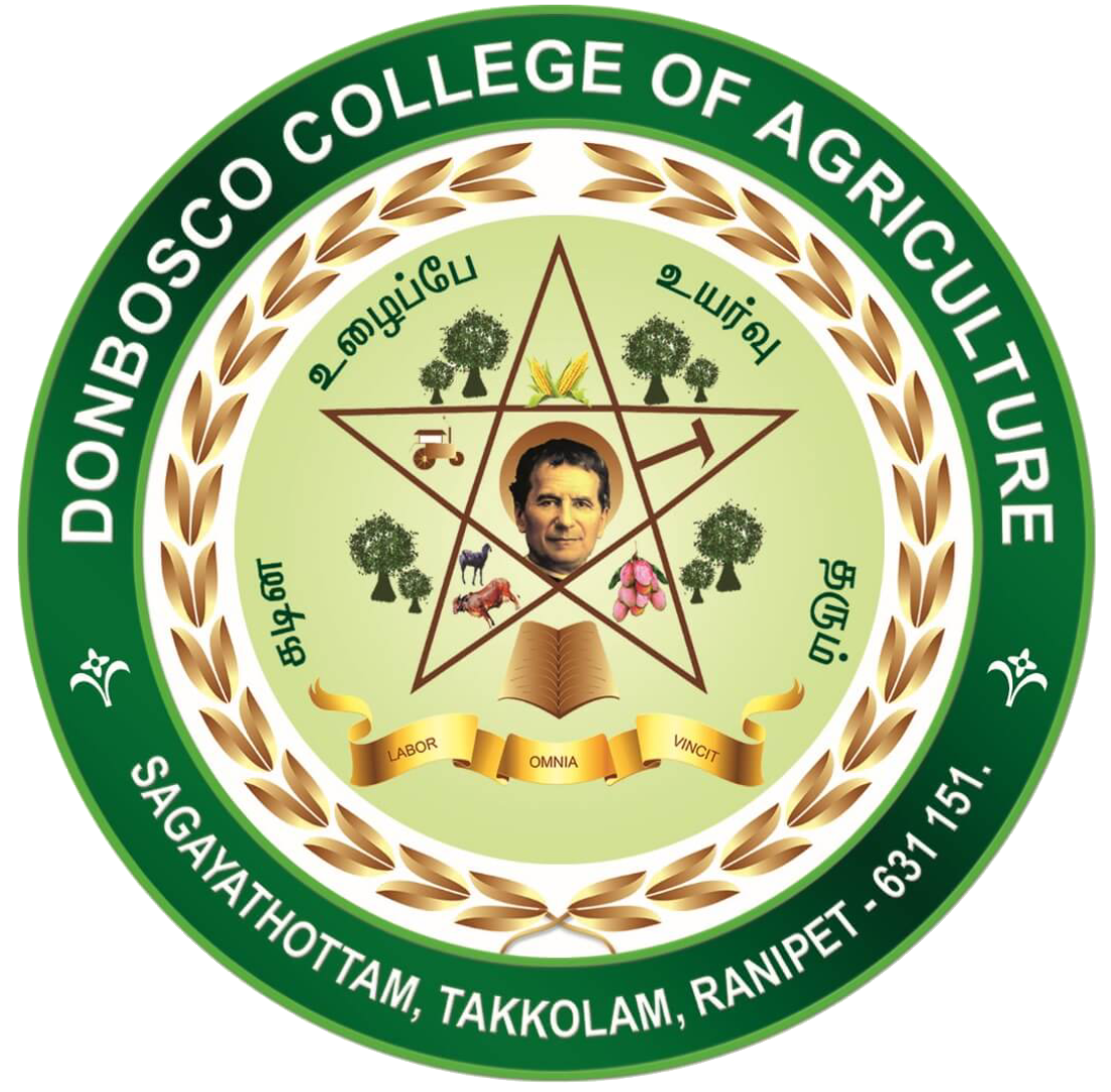 Don Bosco College of Agriculture logo